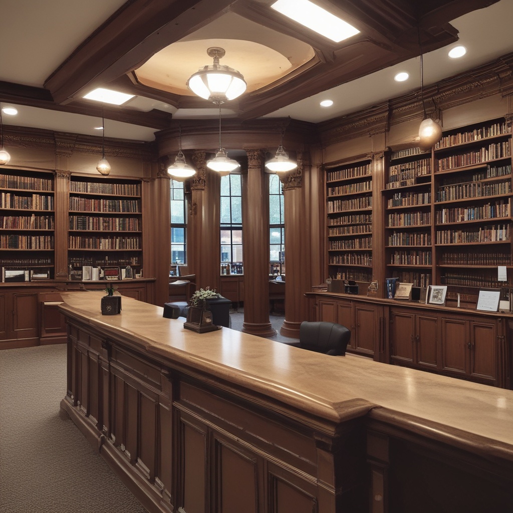 Library front desk